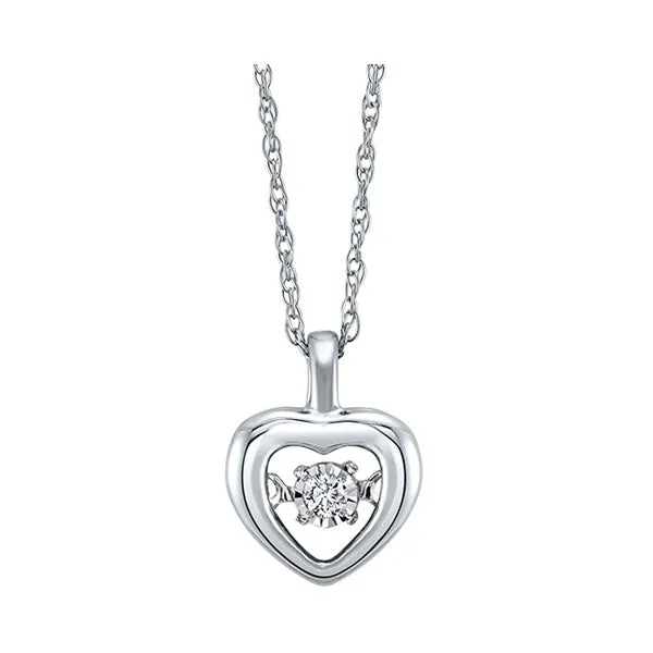 10KT White Gold Stunning Neckwear Pendant