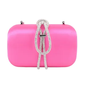 1481 - Rhinestone Decor Clutch Bag