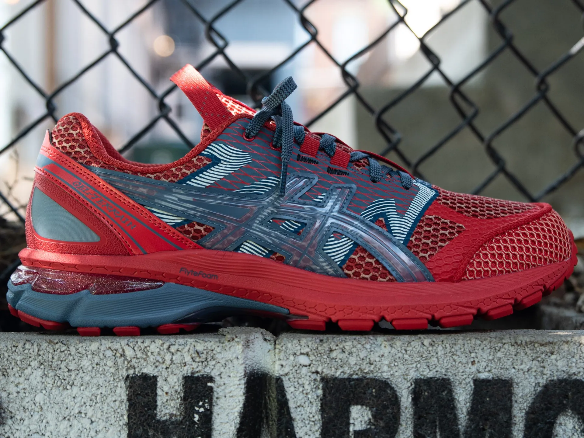 Asics US4-S Gel-Terrain 'Classic Red' Originally $170.00