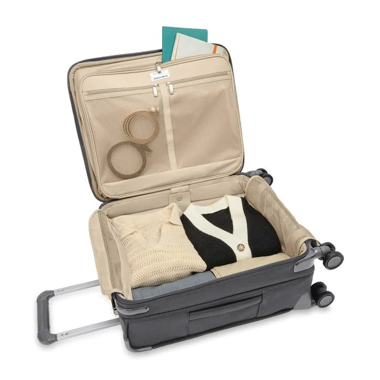 Baseline Global Carry-On Spinner - Ltd. Steel Gray