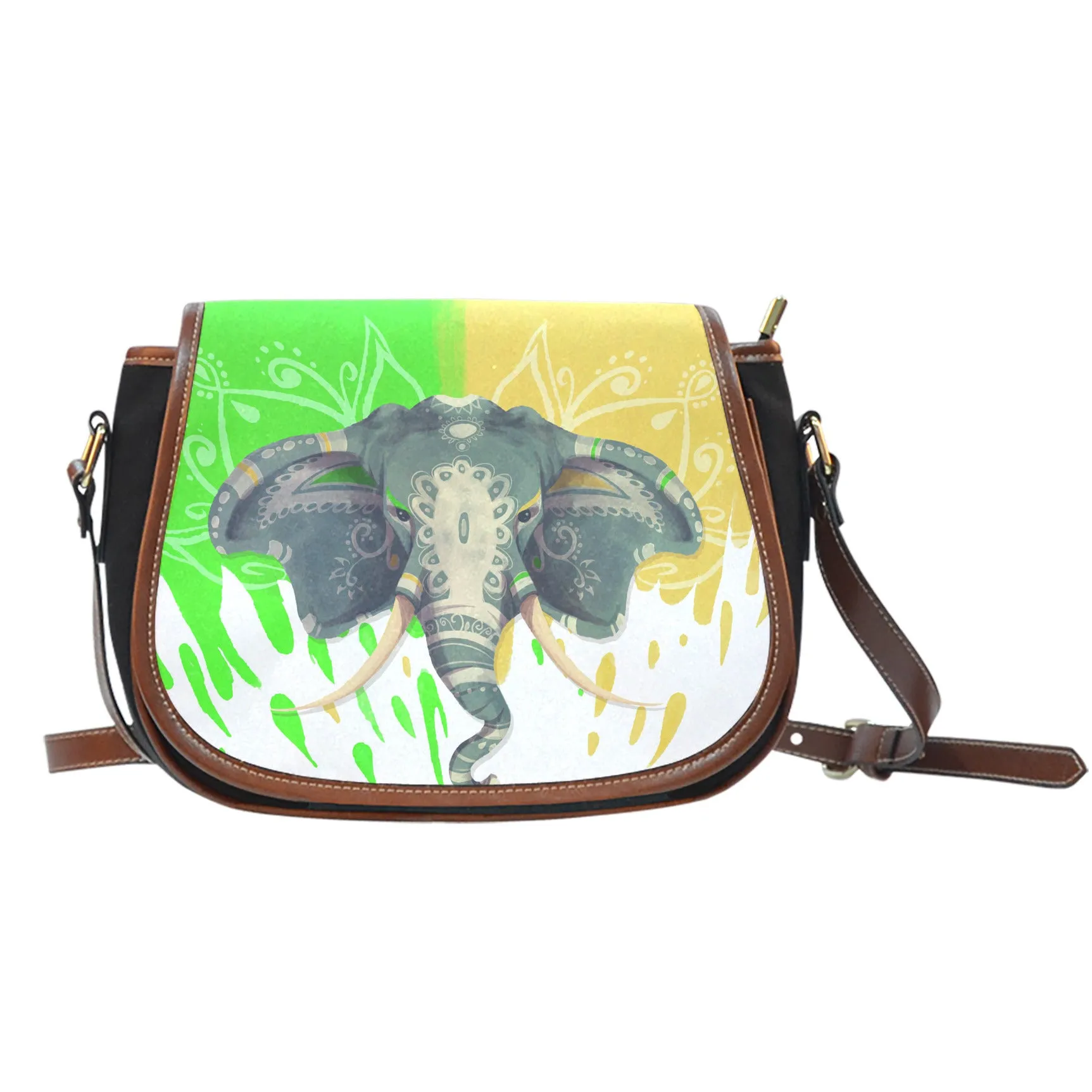 Boho Summer Elephant Saddle Bag