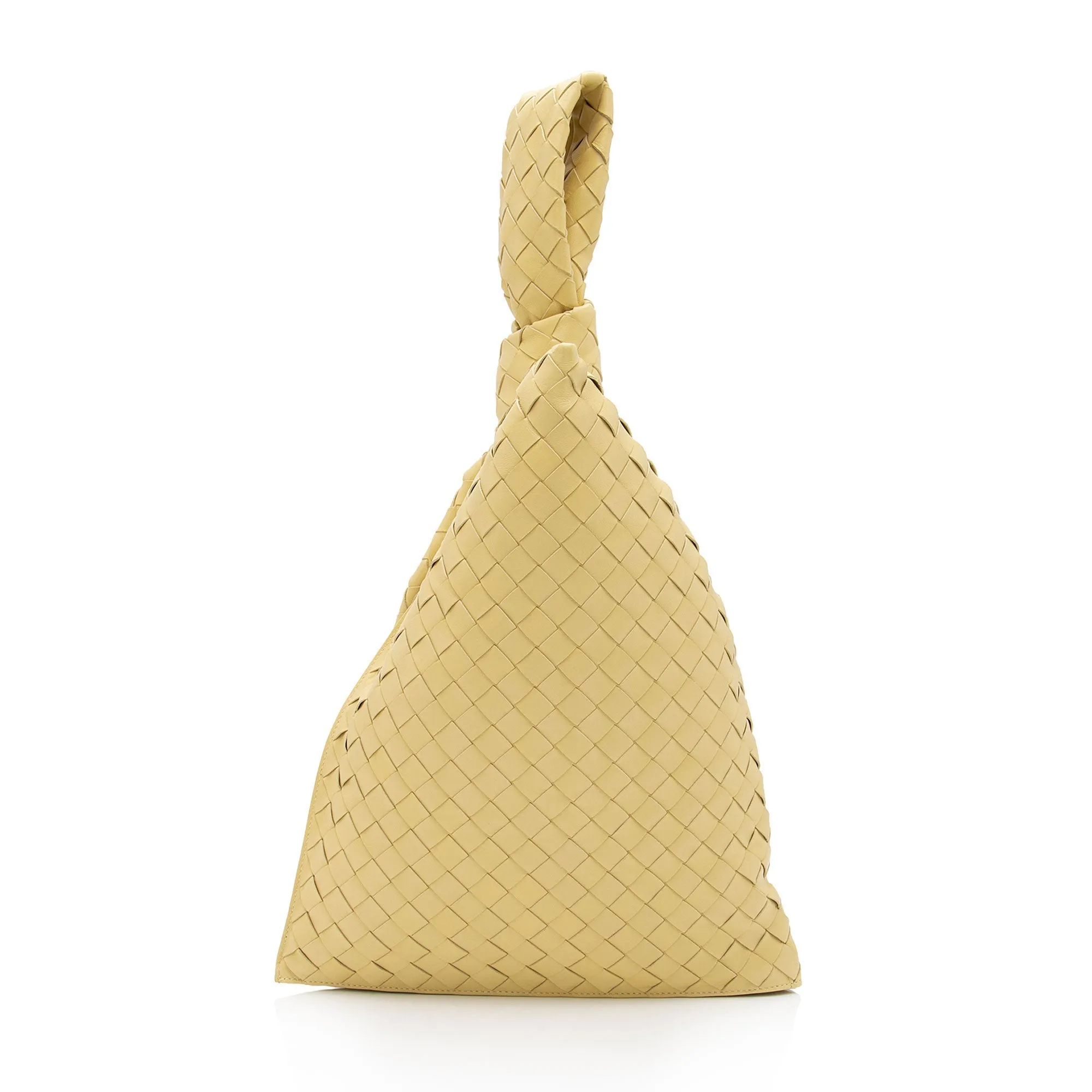 Bottega Veneta Intrecciato Nappa Twist Clutch (SHF-qXeh4E)