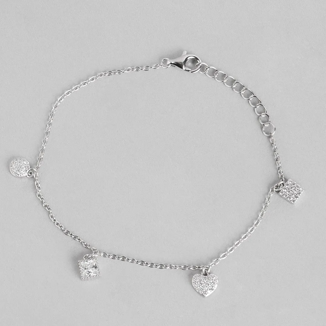 Charming Charm 925 Sterling Silver Bracelet