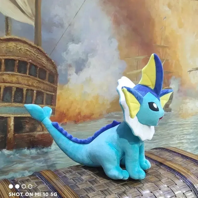 Charming Vaporeon Plush from Pokemon Universe