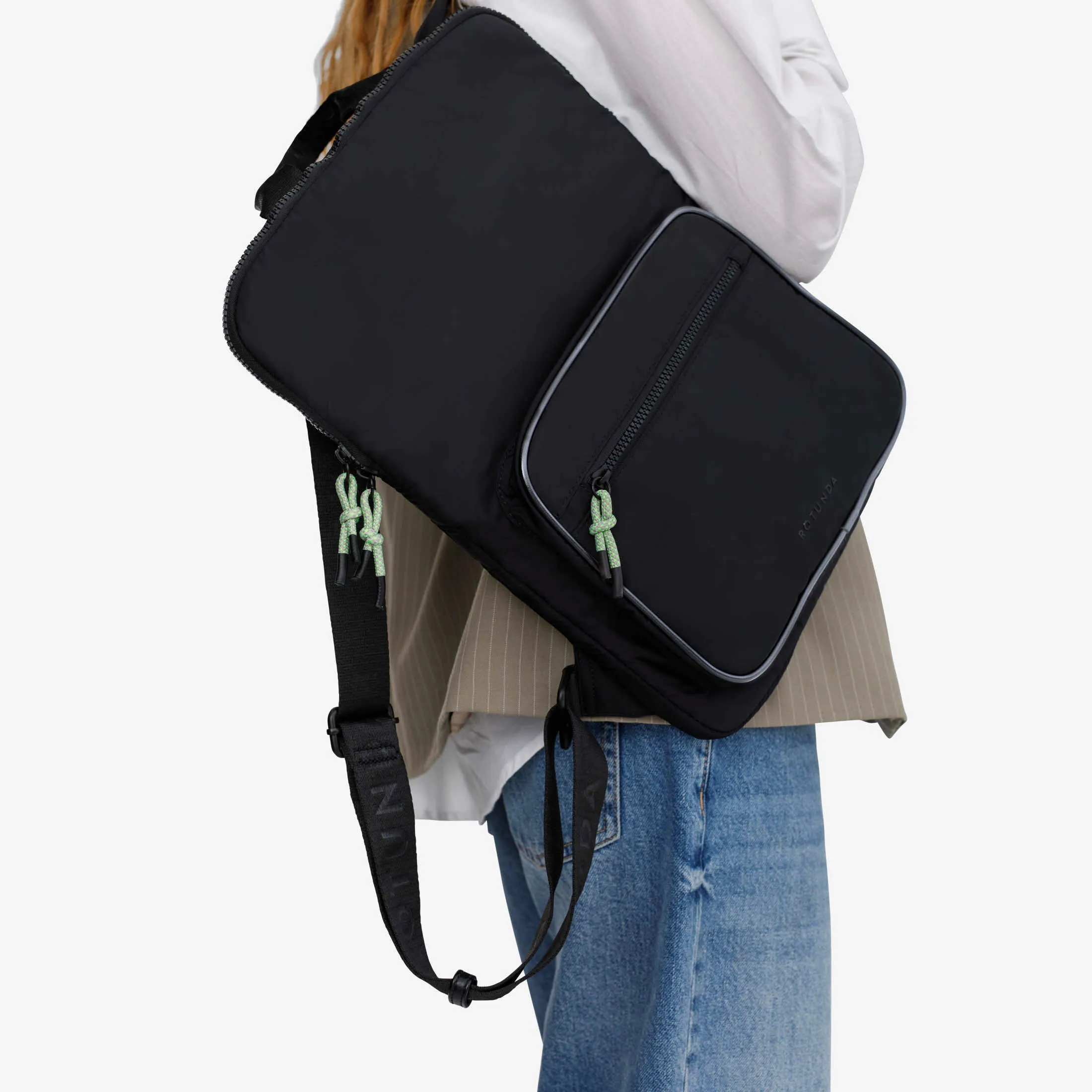 Entu Laptop Backpack Black