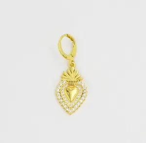 Fire Heart Charm CH-105