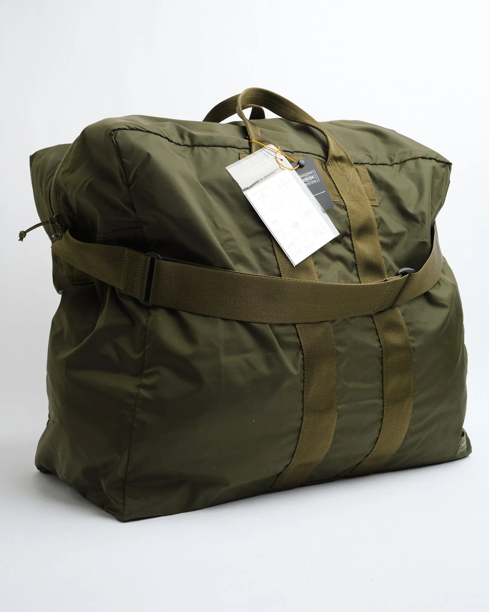 FLEX 2 WAY DUFFLE BAG OLIVE