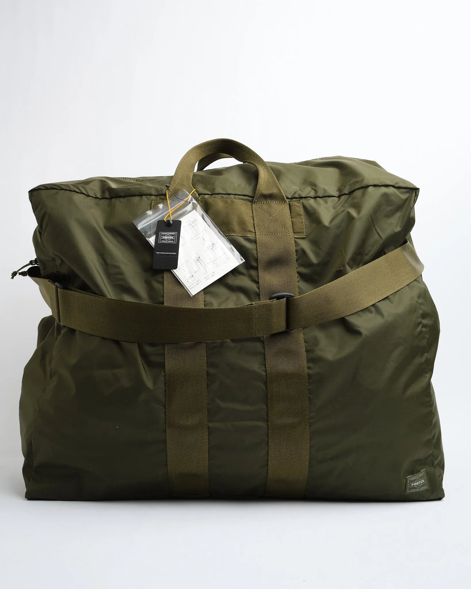 FLEX 2 WAY DUFFLE BAG OLIVE