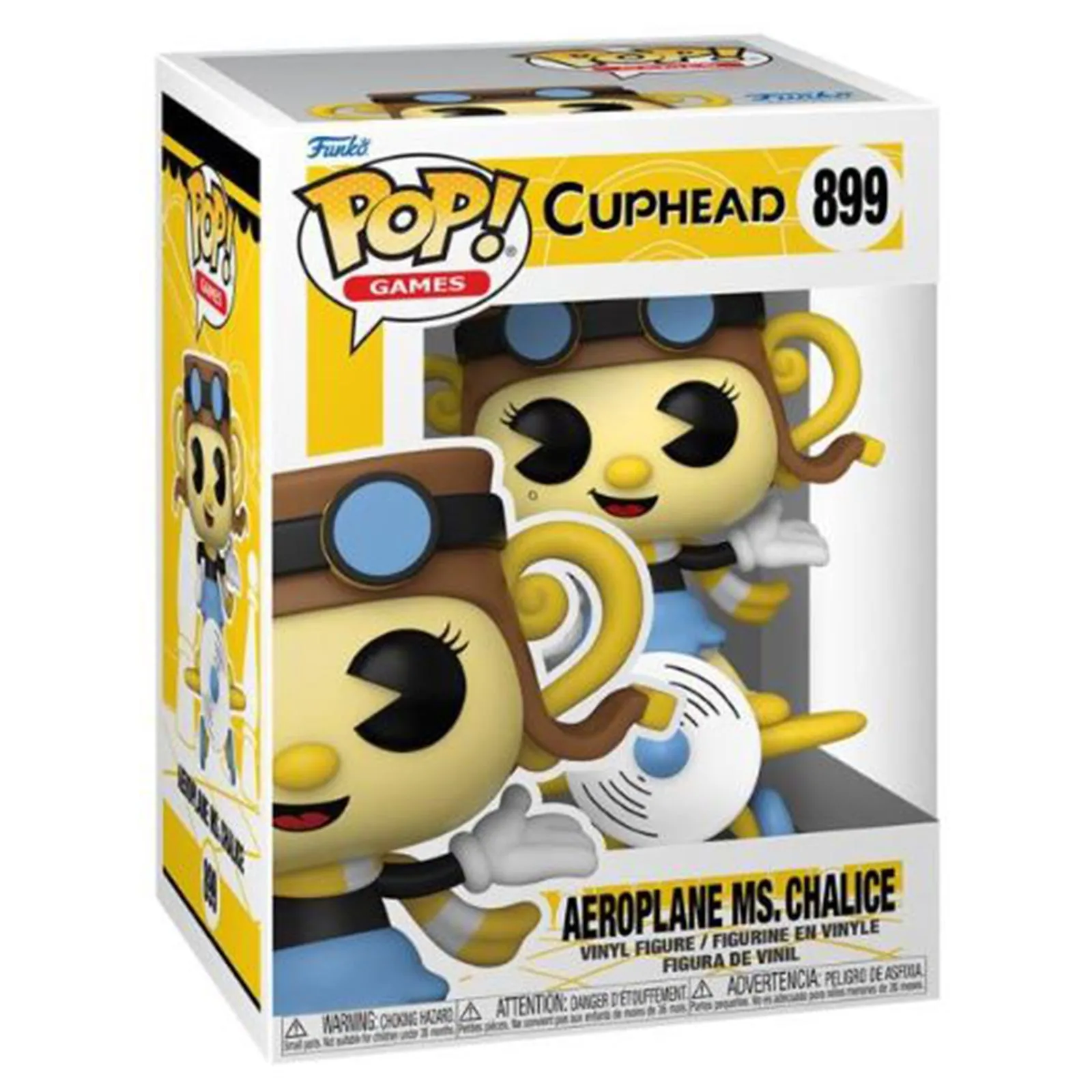 Funko Cuphead POP Aeroplane Ms Chalice Figure