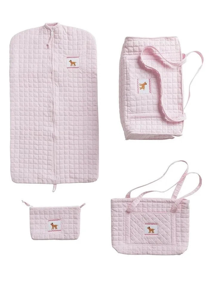 Girl Lab Quilted Luggage