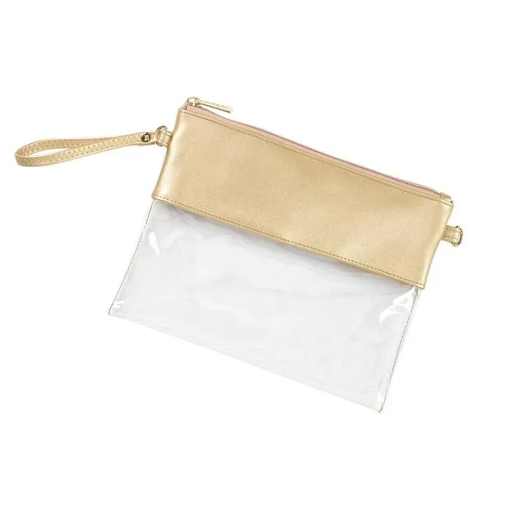 Gold Clear Purse