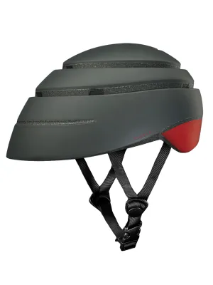 Graphite Red Wine Loop Helmet