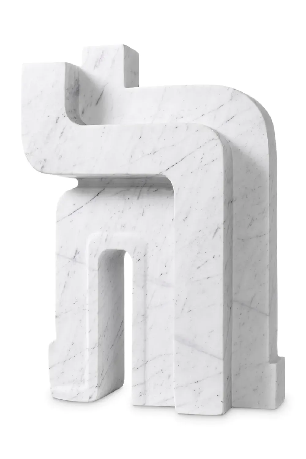 Handcarved White Marble Statue | Eichholtz Alaistair