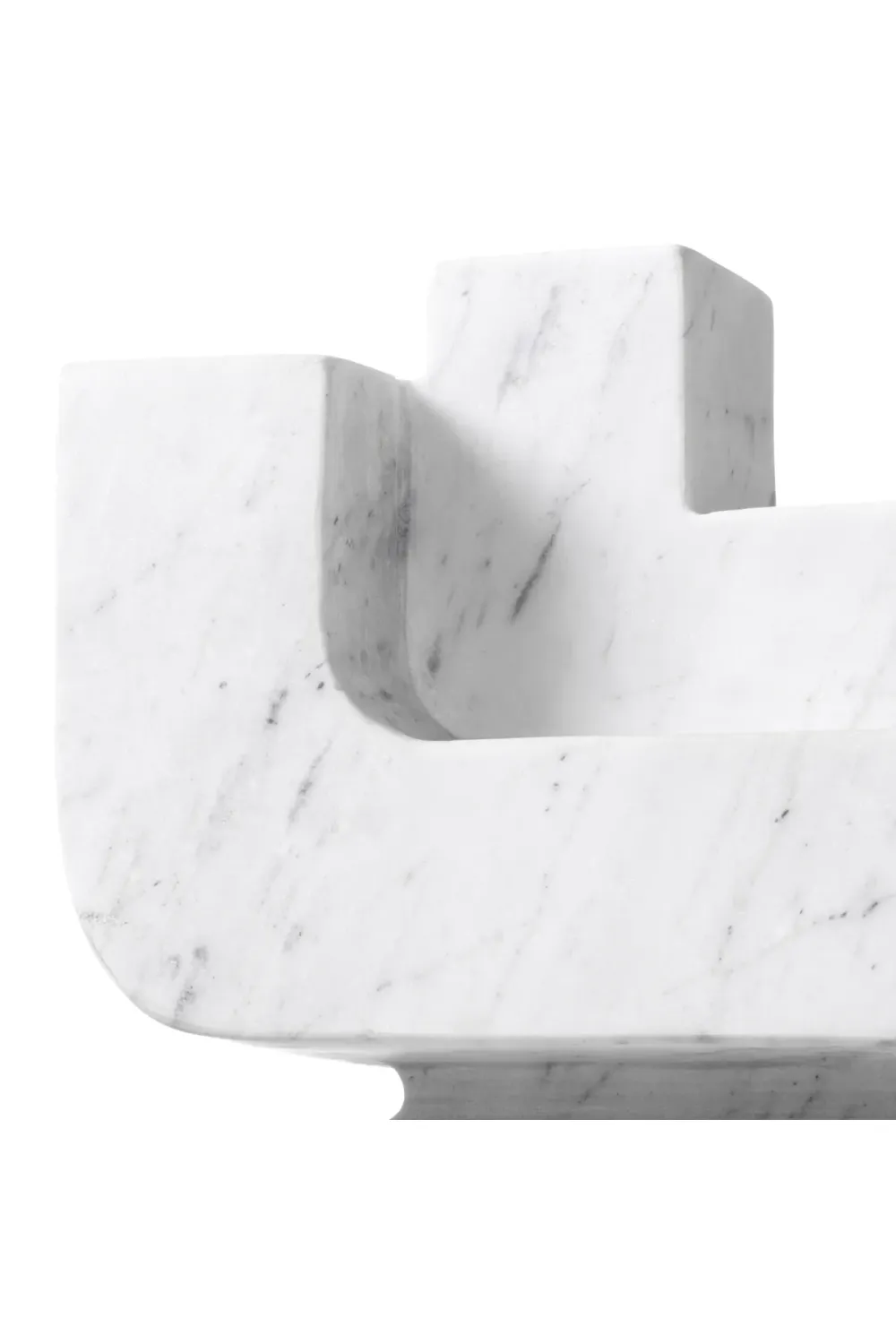 Handcarved White Marble Statue | Eichholtz Alaistair