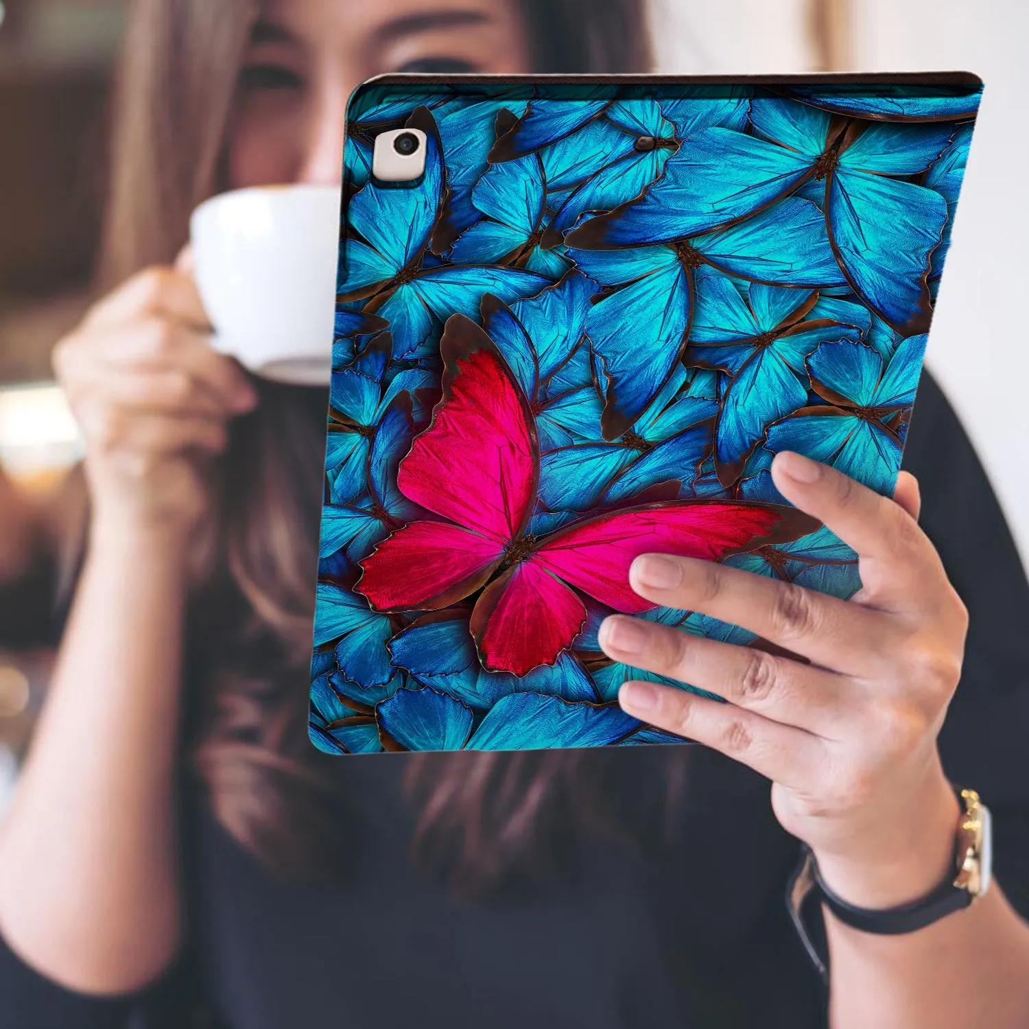 iPad Folio Case - Butterfly