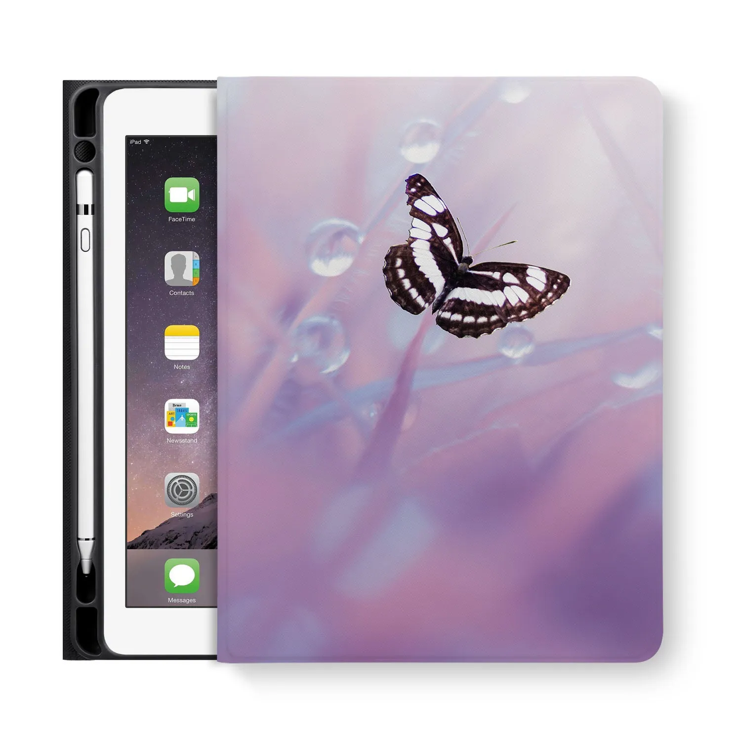 iPad Folio Case - Butterfly