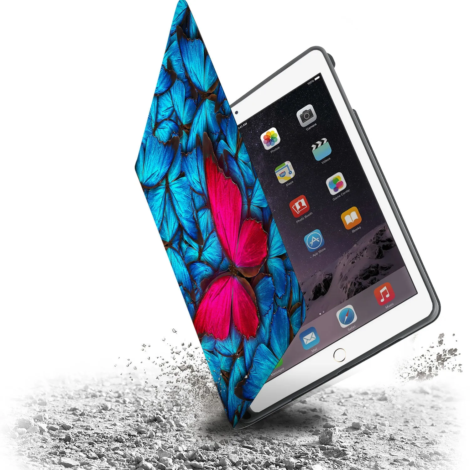 iPad Folio Case - Butterfly