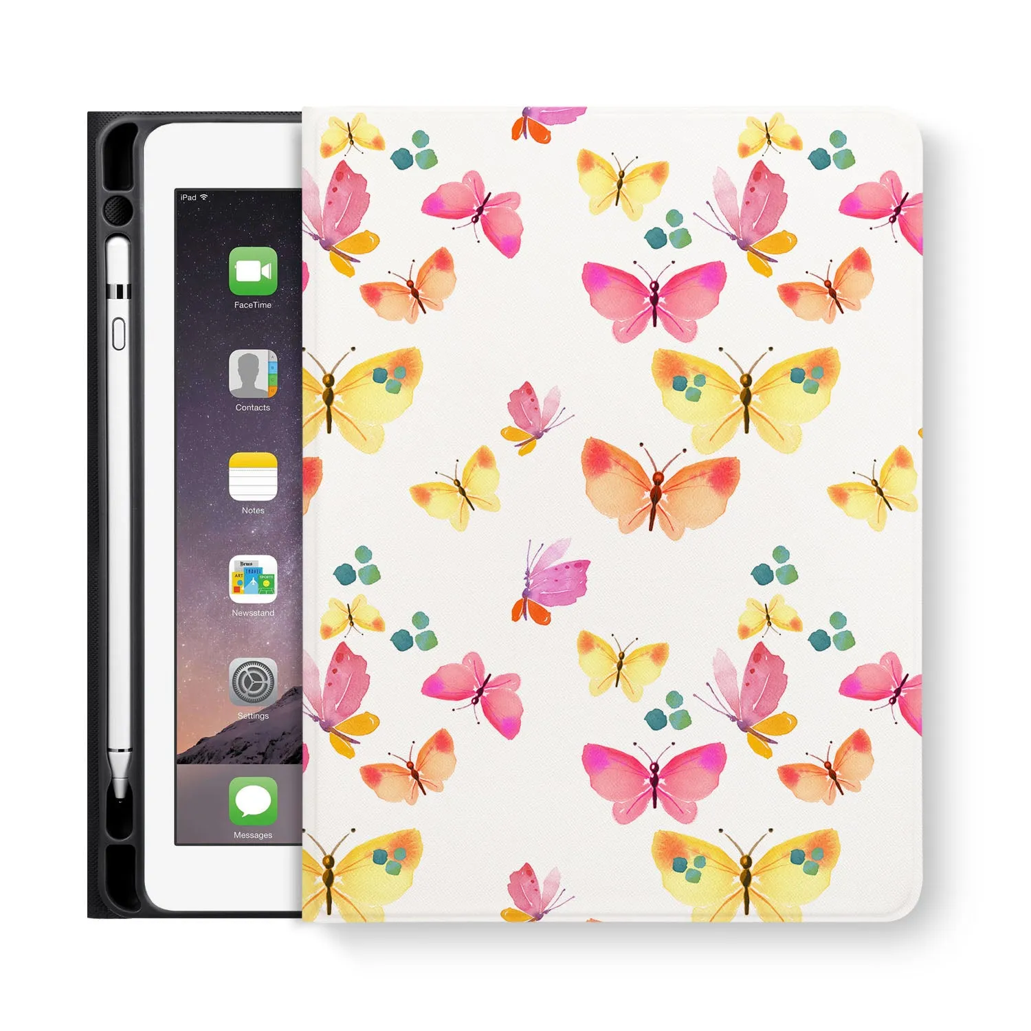 iPad Folio Case - Butterfly