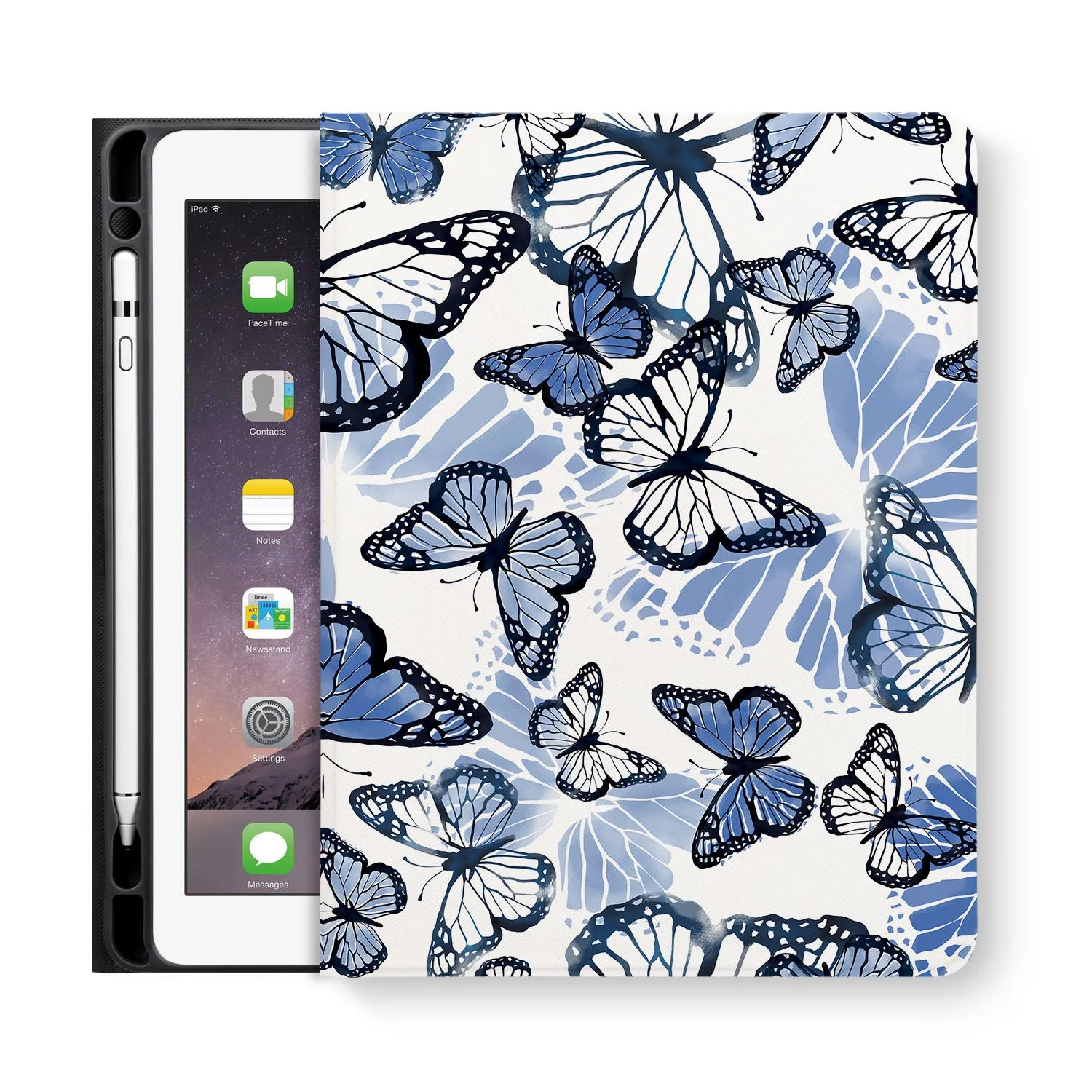 iPad Folio Case - Butterfly