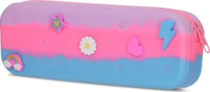 Iscream Tie Dye Charmed Jelly Pencil Case