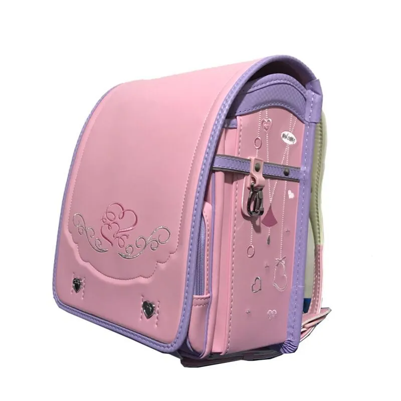 Japanese-Style Primary School Student Schoolbag Female Male Japanese-Style Children's Spine Protection Decompression Waterproof Schoolbag Backpack 1-2-3-4-6