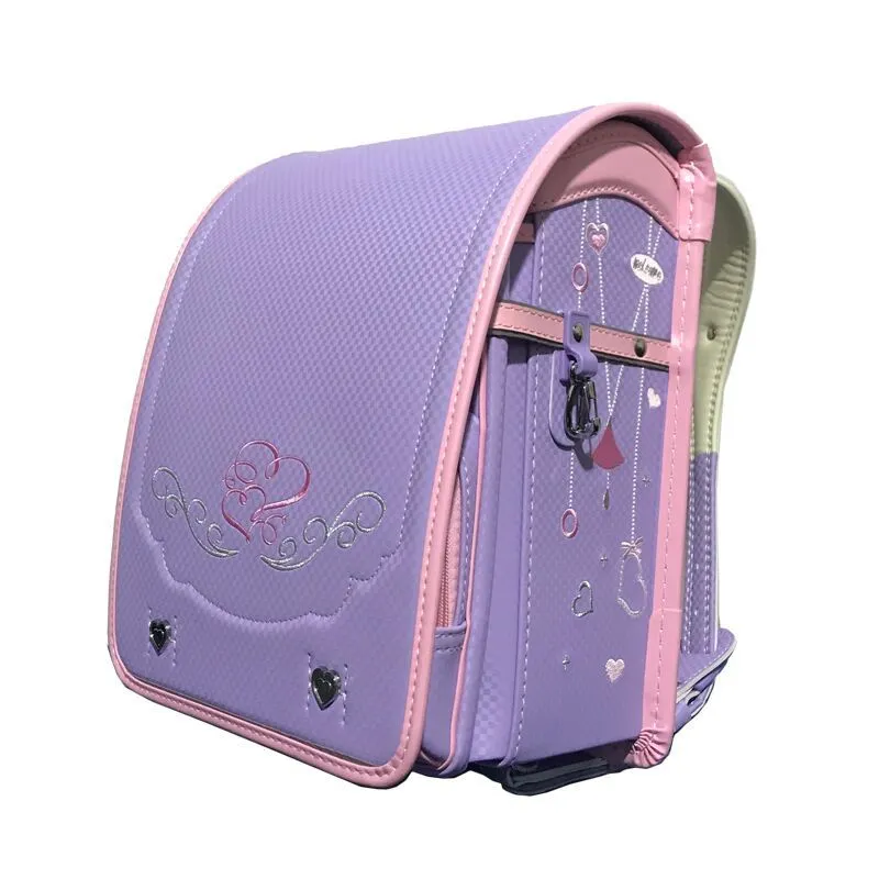 Japanese-Style Primary School Student Schoolbag Female Male Japanese-Style Children's Spine Protection Decompression Waterproof Schoolbag Backpack 1-2-3-4-6