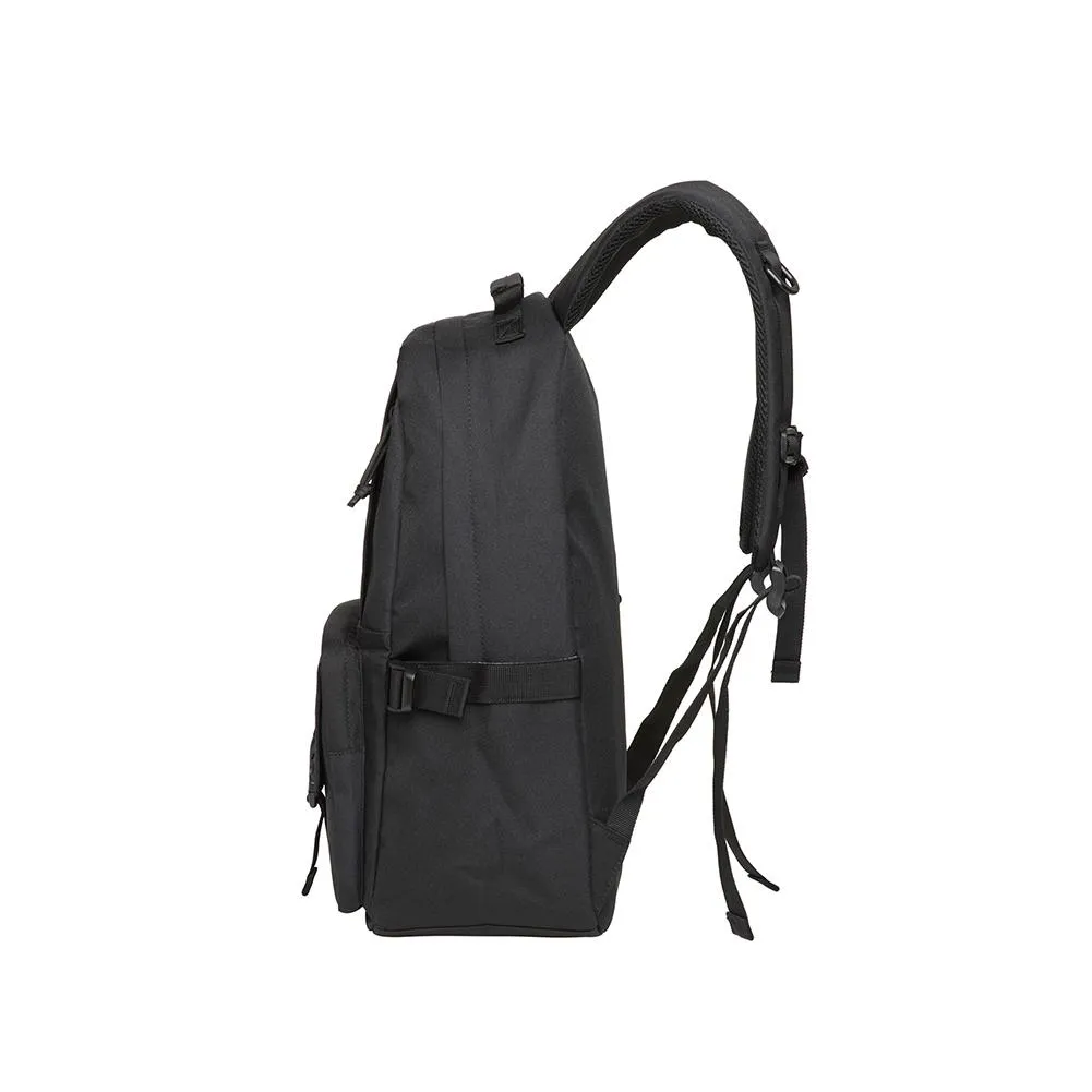 KAUKKO Backpack for School,  KS21 ( Black-2 / 18.4L )