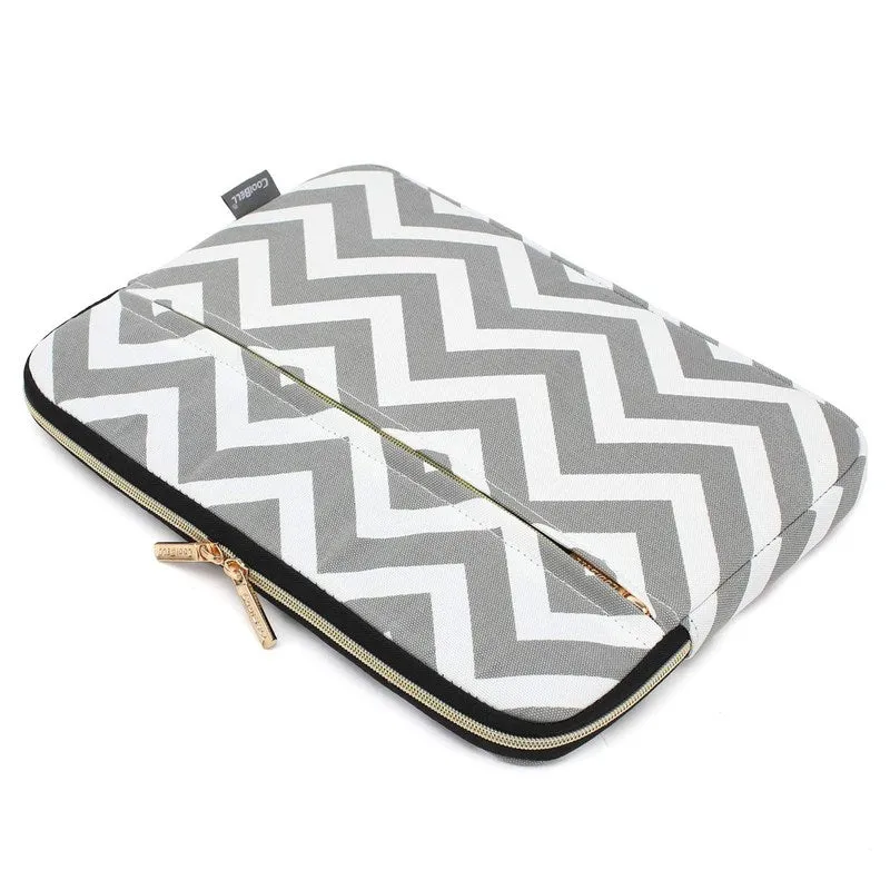 Laptop Sleeve - Water Resistant Nylon, Spacious Design | 13.3 inch | Grey