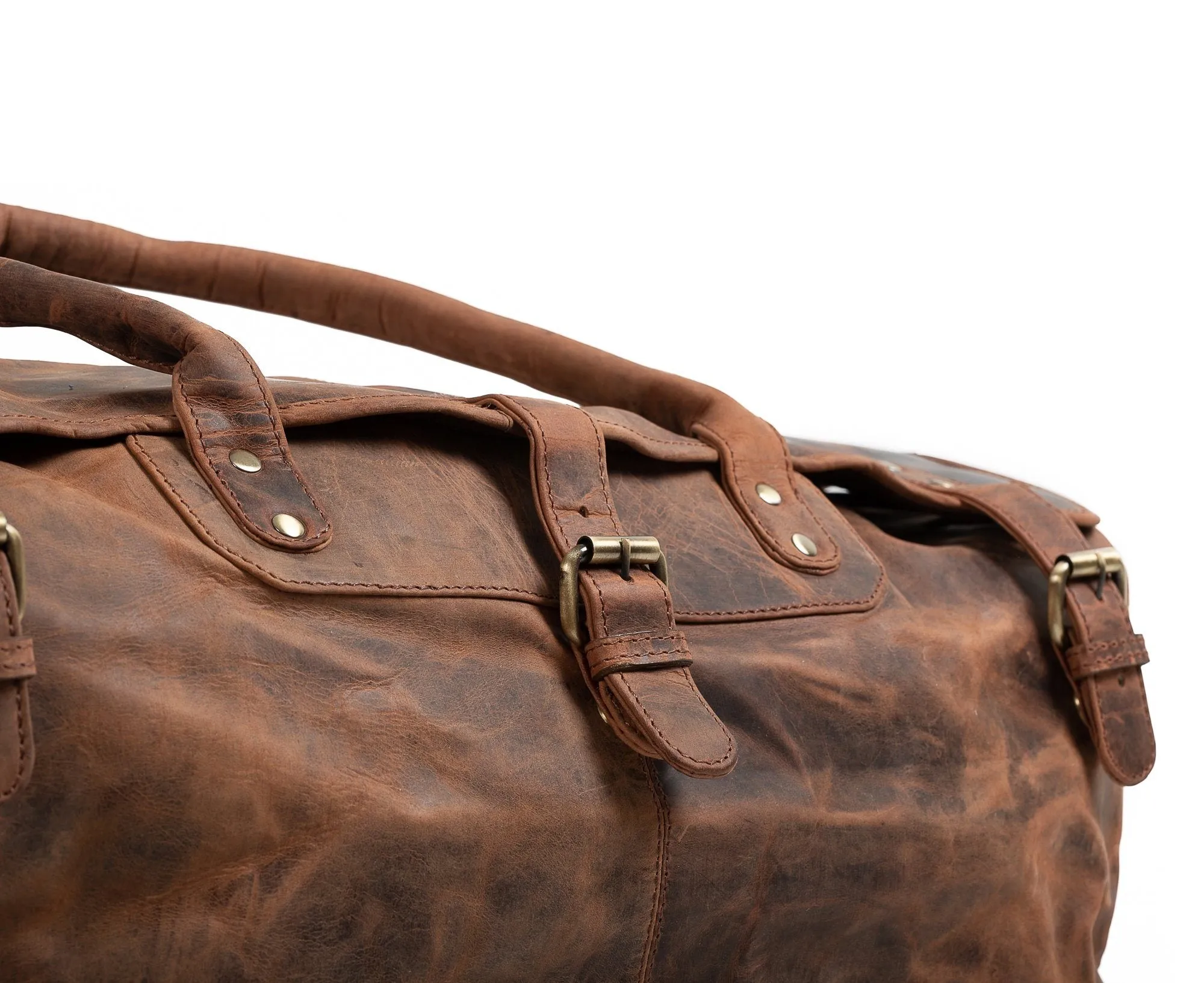 Leather Duffle Bag - Essex