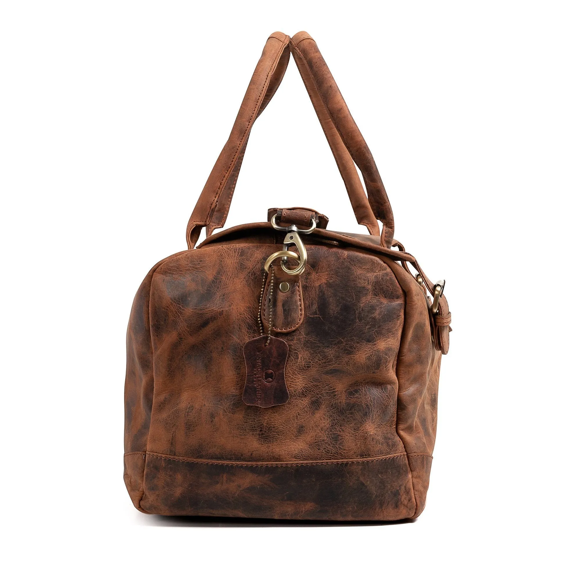 Leather Duffle Bag - Essex