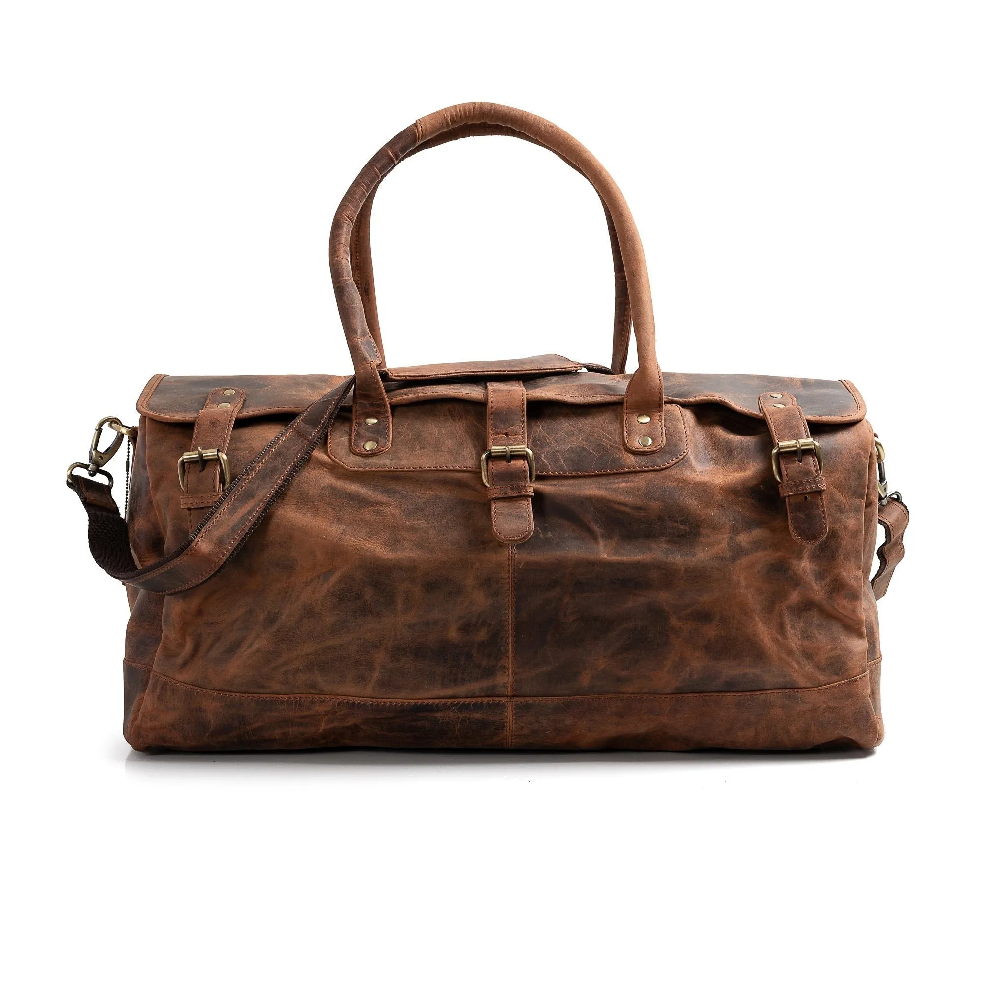 Leather Duffle Bag - Essex