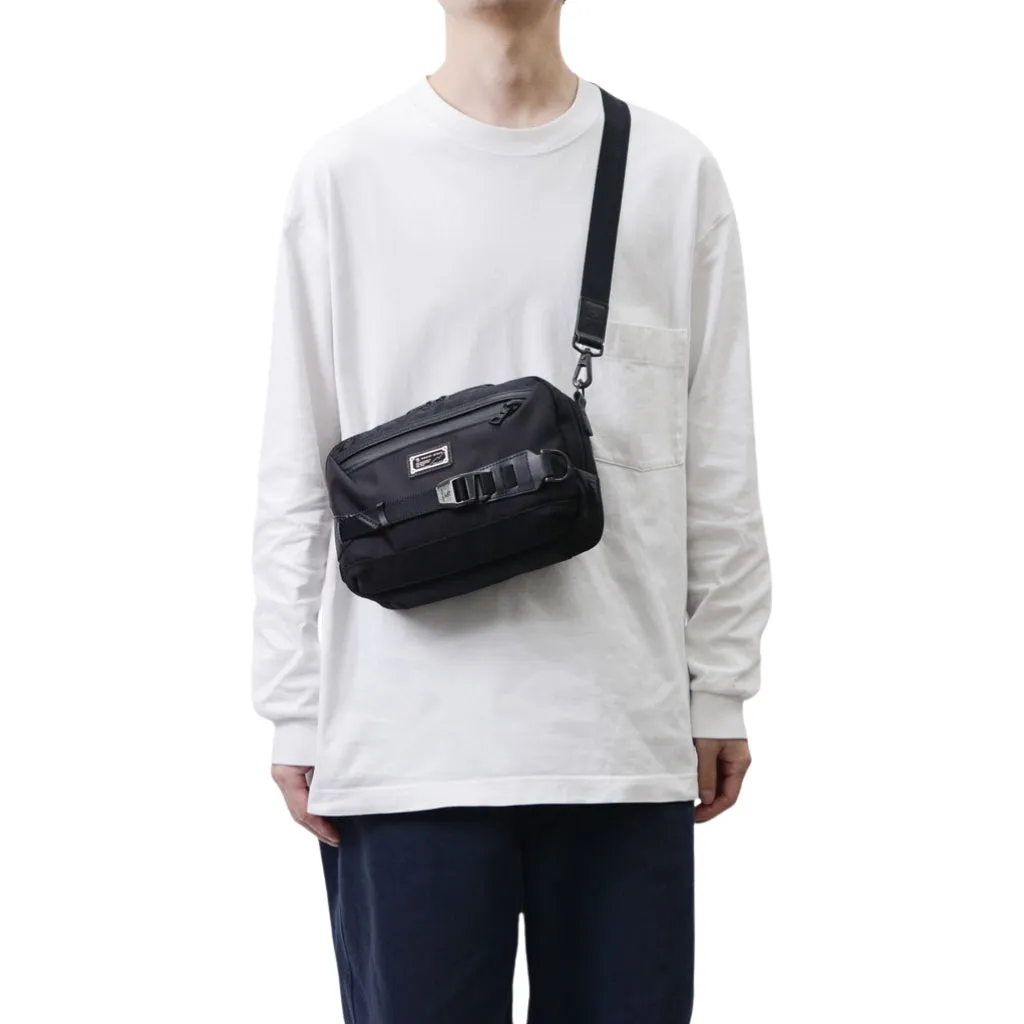 Master-piece 30th Anniversary "Black Crazy" Shoulder Bag