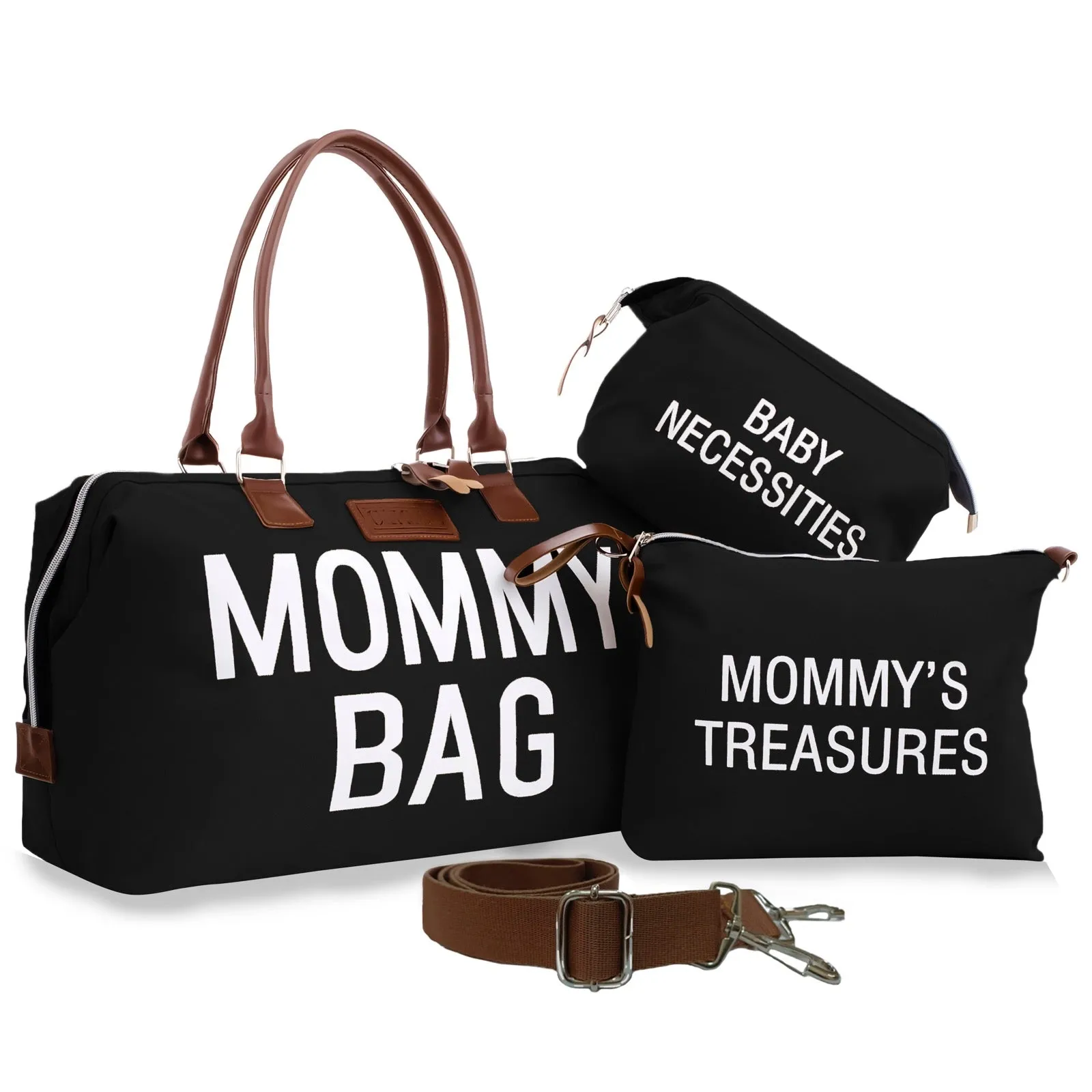 Mommy Bag - Baby Diaper Travel Bag (BLACK)