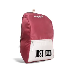 Nano Backpack 15 Ltr Just Do It Wine   Beige