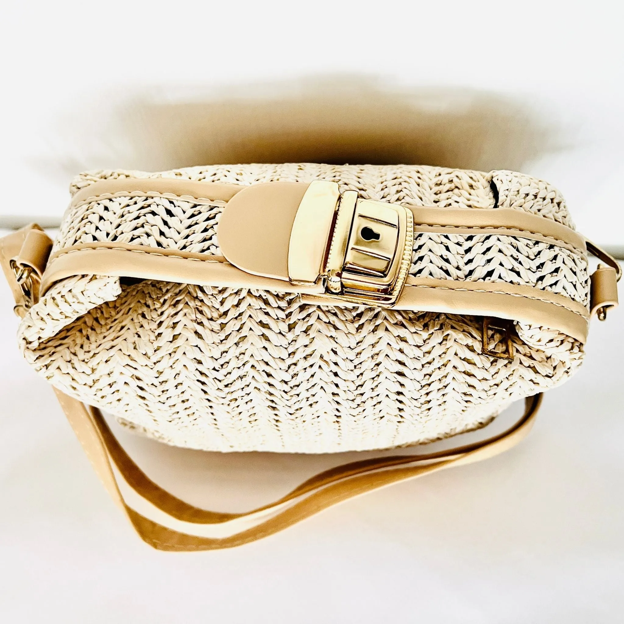 Organic Weave Mini Purse