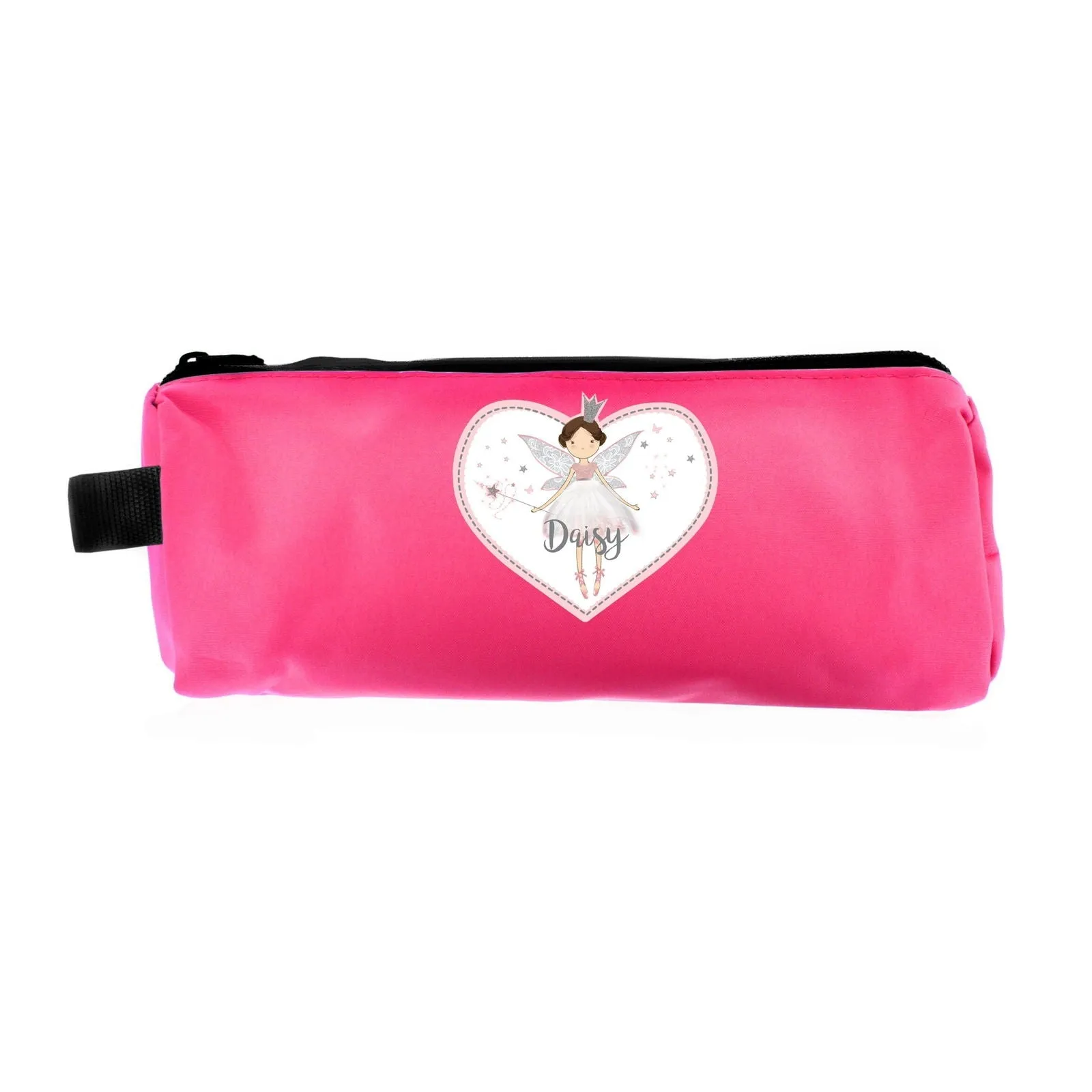 Personalised Fairy Princess Pink Pencil Case