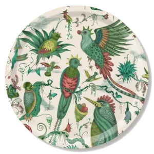 Quetzal Round Tray