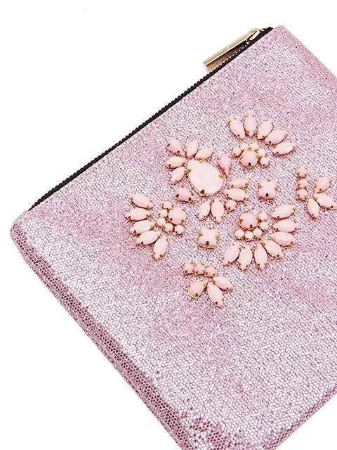 Rose Bling Pouch