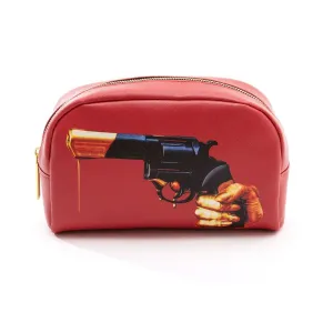 Seletti Toiletpaper Beauty Case Revolver