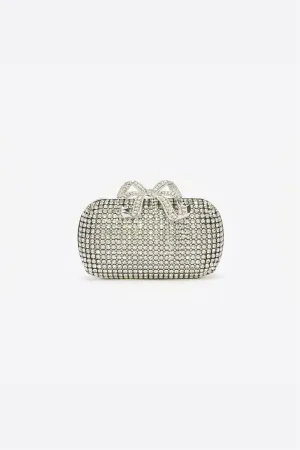 Silver Chainmail Clutch Bag