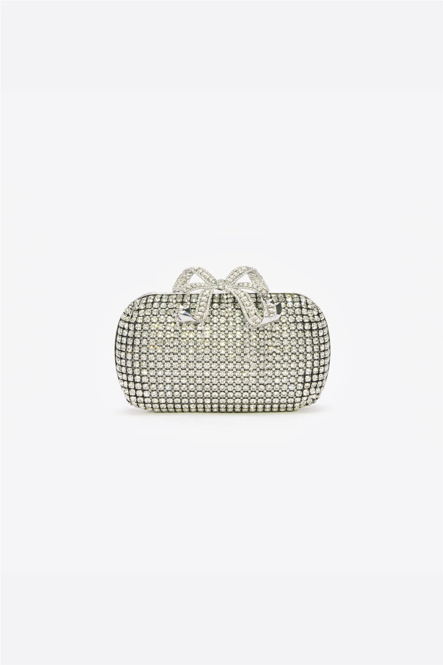 Silver Chainmail Clutch Bag