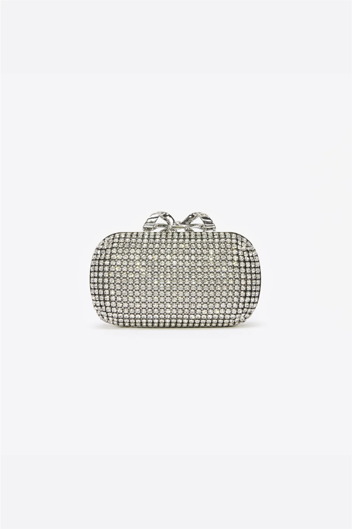 Silver Chainmail Clutch Bag