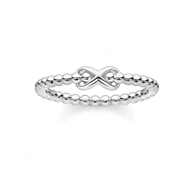 Silver Infinity Knot Ring TR2320-001-21