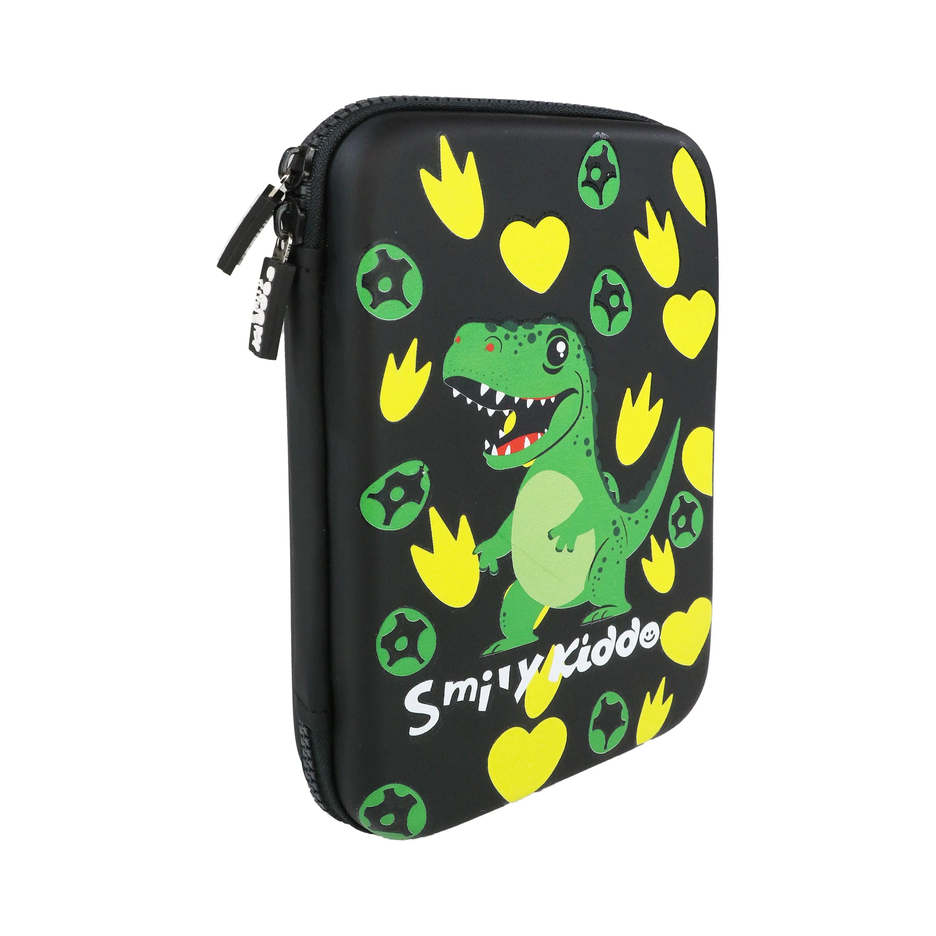 Smily Kiddos Single Compartment Eva Pencil Dancing Dino - Black