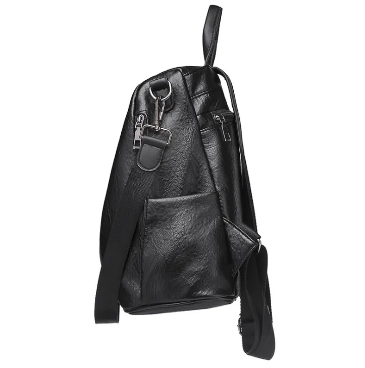 Soft PU Leather Backpack