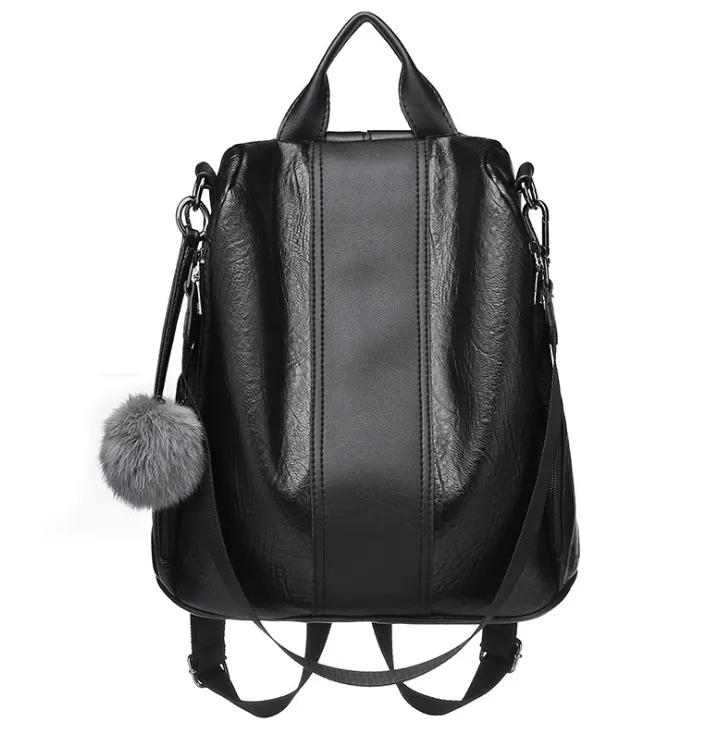 Soft PU Leather Backpack