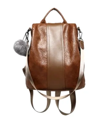 Soft PU Leather Backpack