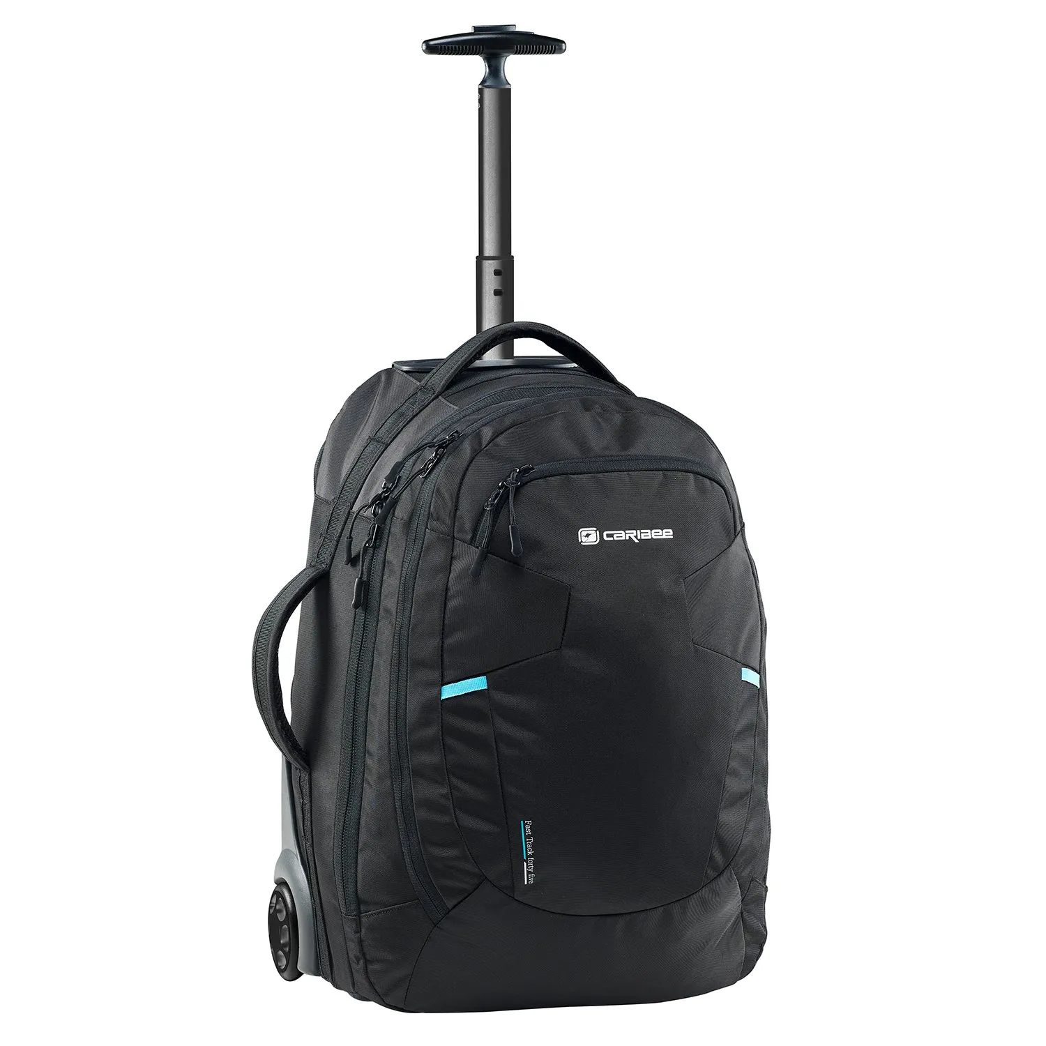 Stratos Hybrid 42L wheel aboard backpack