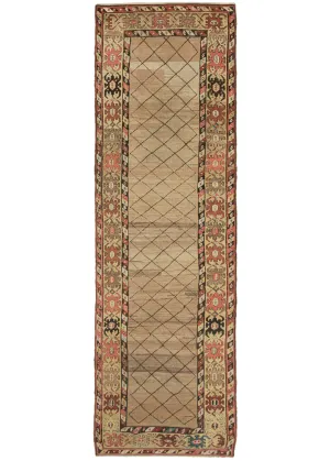 Stunning Camel Bidjar Runner - 3'7 x 12'3