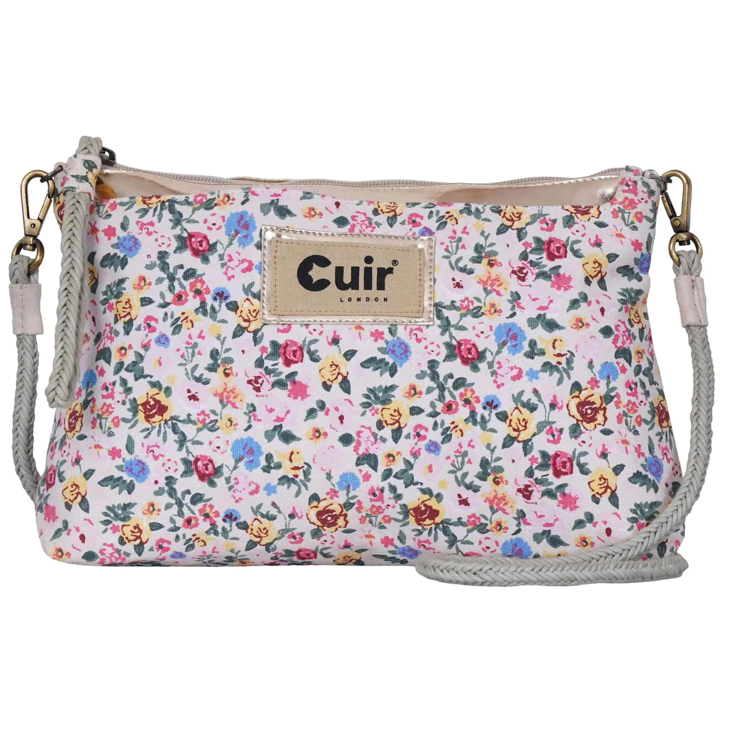 Stylish Flower Printed Clutch Bag | Chic Floral Design